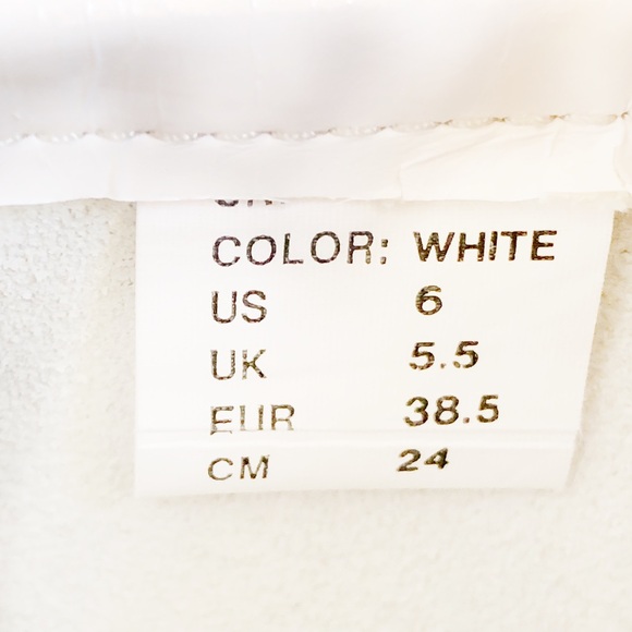 Vintage Skechers Boots Womens Size 6 White Leather Bootie Oil Resistant EUC - Picture 7 of 9